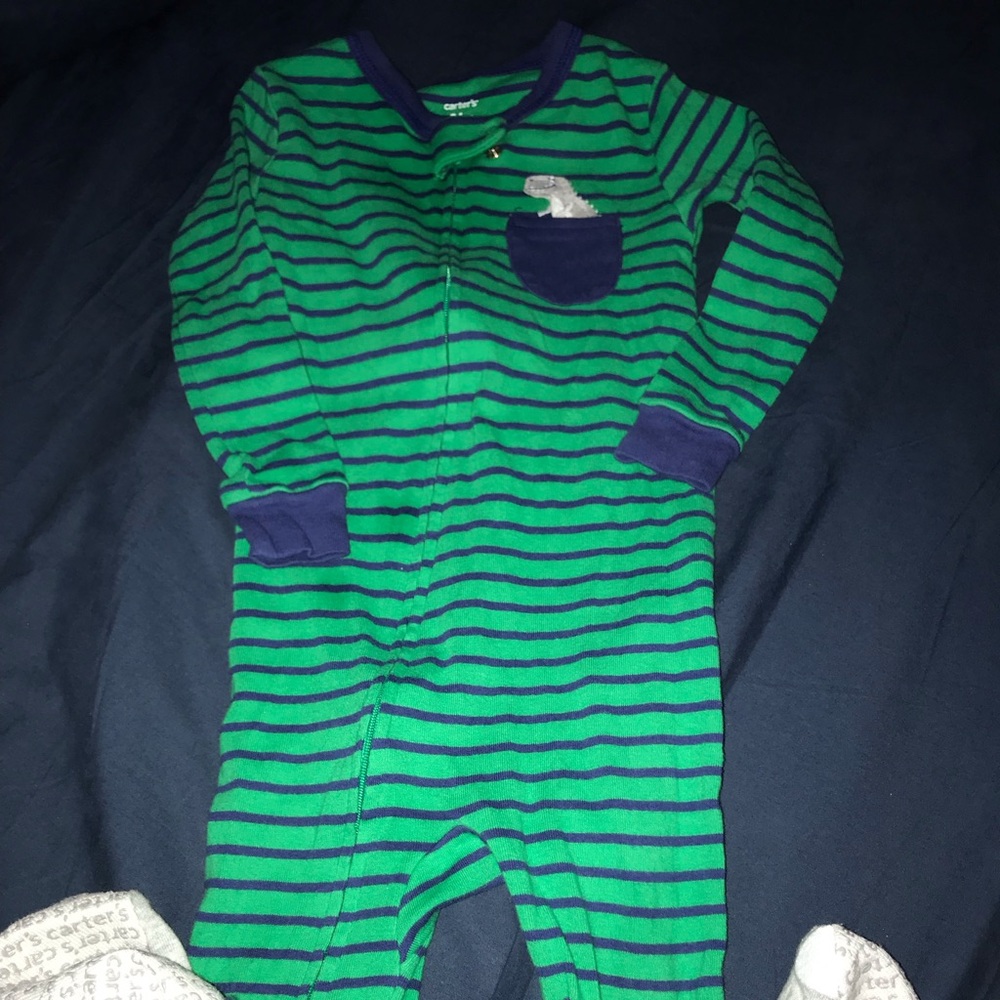 Carters sleepsuit with grippy feet